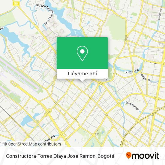 Mapa de Constructora-Torres Olaya Jose Ramon