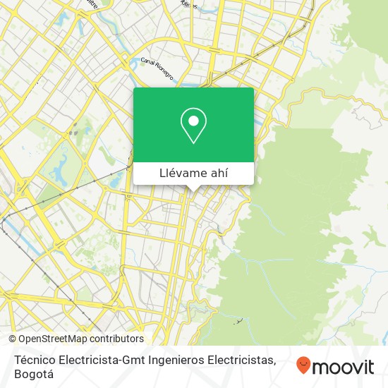 Mapa de Técnico Electricista-Gmt Ingenieros Electricistas