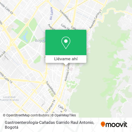 Mapa de Gastroenterología-Cañadas Garrido Raul Antonio