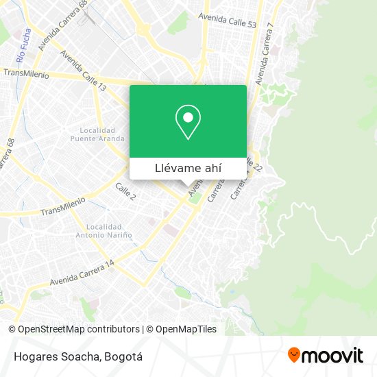 Mapa de Hogares Soacha