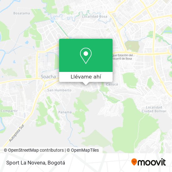 Mapa de Sport La Novena