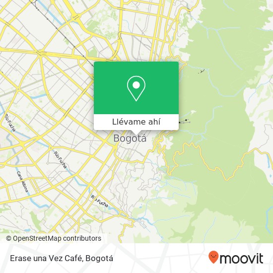 Mapa de Erase una Vez Café