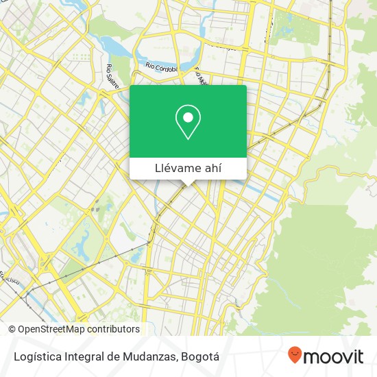 Mapa de Logística Integral de Mudanzas