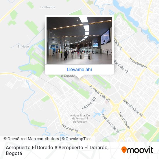 Mapa de Aeropuerto El Dorado # Aeropuerto El Dorardo