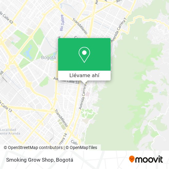Mapa de Smoking Grow Shop