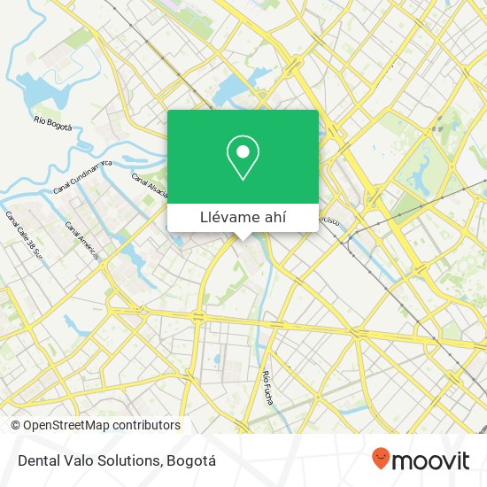 Mapa de Dental Valo Solutions