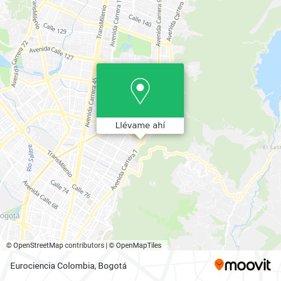 Mapa de Eurociencia Colombia
