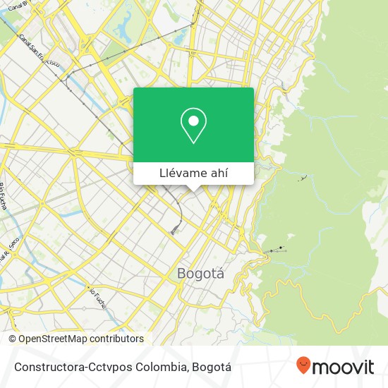 Mapa de Constructora-Cctvpos Colombia