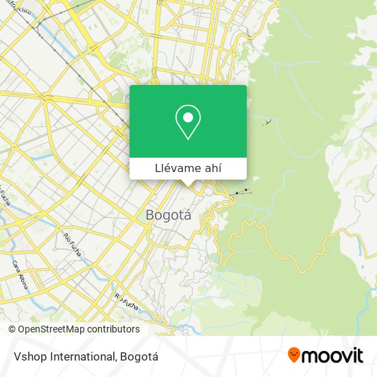 Mapa de Vshop International