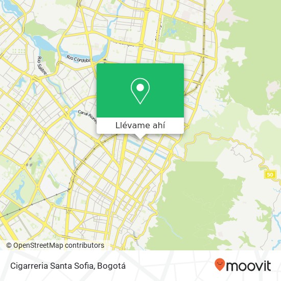 Mapa de Cigarreria Santa Sofia