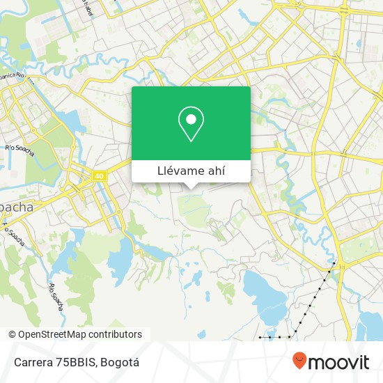 Mapa de Carrera 75BBIS