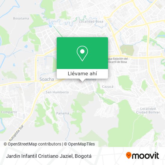 Mapa de Jardin Infantil Cristiano Jaziel