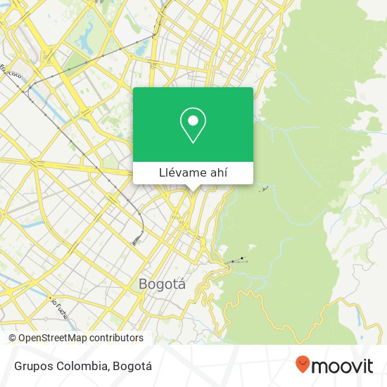 Mapa de Grupos Colombia
