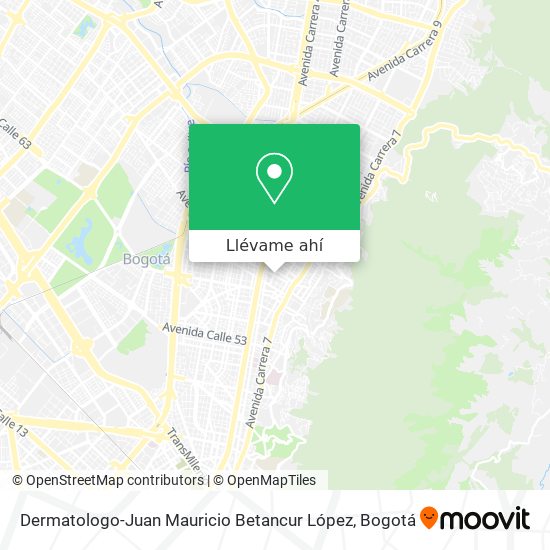 Mapa de Dermatologo-Juan Mauricio Betancur López