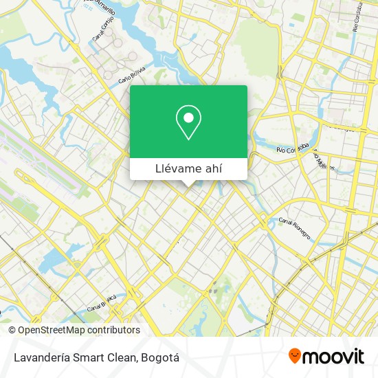 Mapa de Lavandería Smart Clean