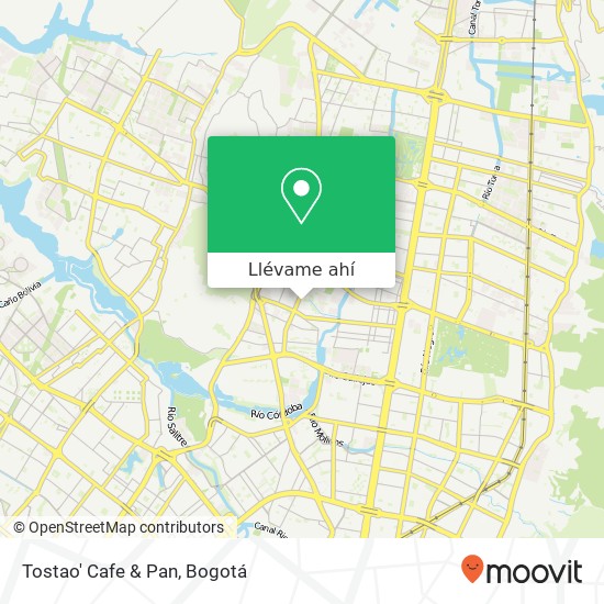 Mapa de Tostao' Cafe & Pan