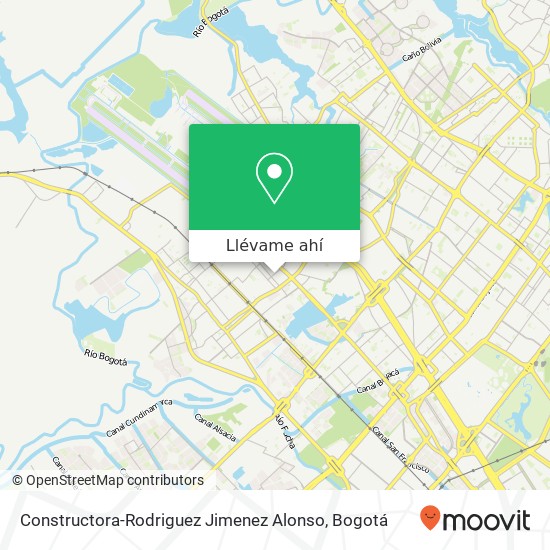 Mapa de Constructora-Rodriguez Jimenez Alonso