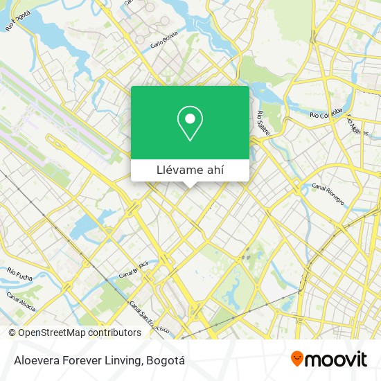 Mapa de Aloevera Forever Linving