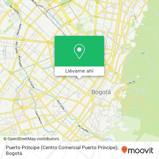 Mapa de Puerto Príncipe (Centro Comercial Puerto Príncipe)