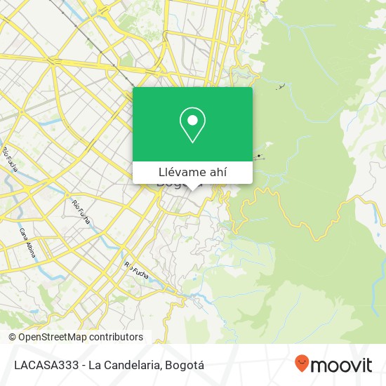 Mapa de LACASA333 - La Candelaria