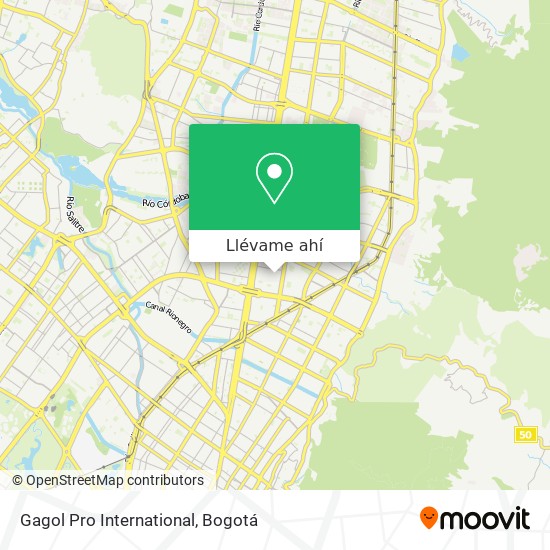 Mapa de Gagol Pro International