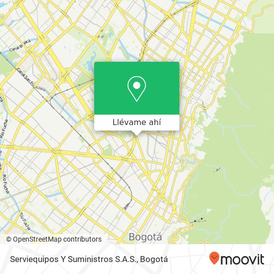 Mapa de Serviequipos Y Suministros S.A.S.