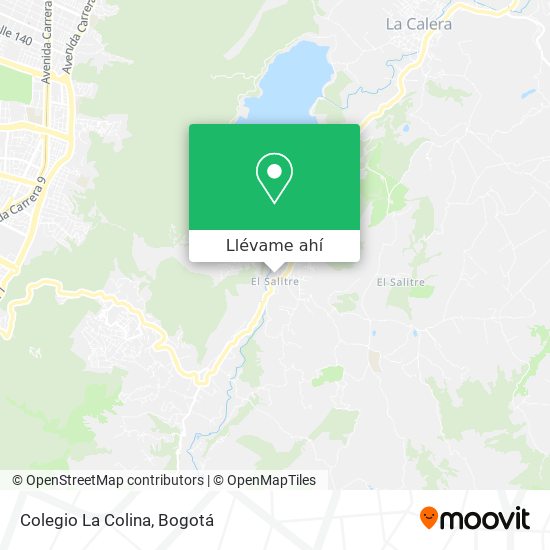 Mapa de Colegio La Colina