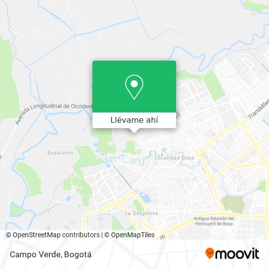 Mapa de Campo Verde