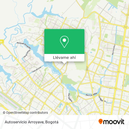 Mapa de Autoservicio Arroyave