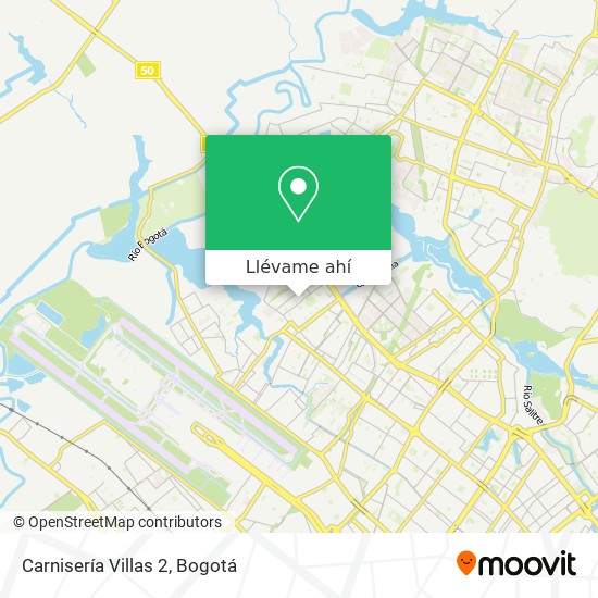 Mapa de Carnisería Villas 2
