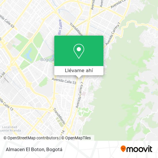 Mapa de Almacen El Boton