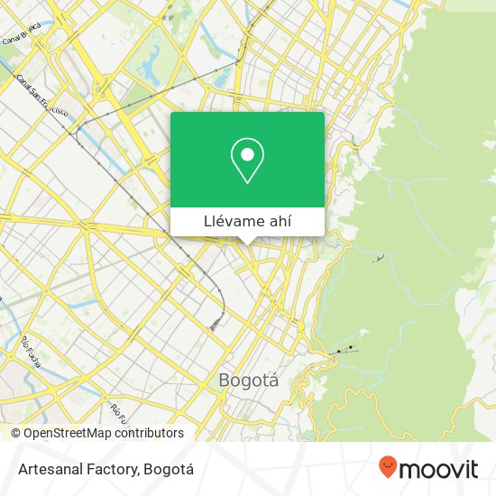 Mapa de Artesanal Factory