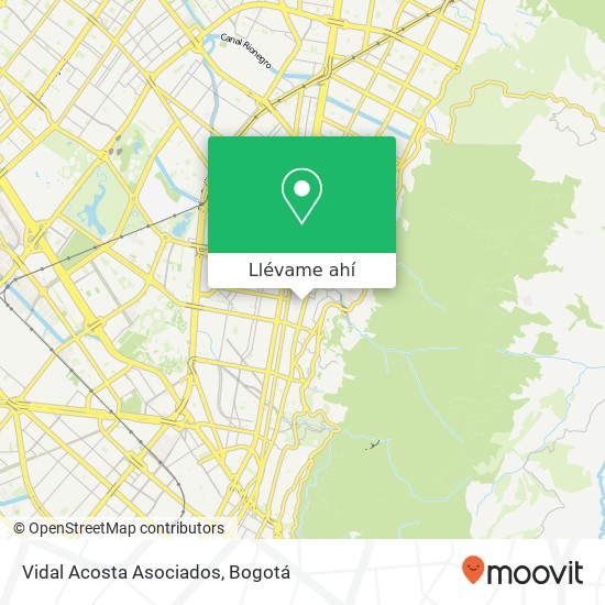 Mapa de Vidal Acosta Asociados
