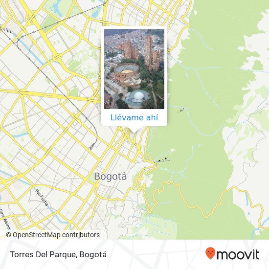 Mapa de Torres Del Parque