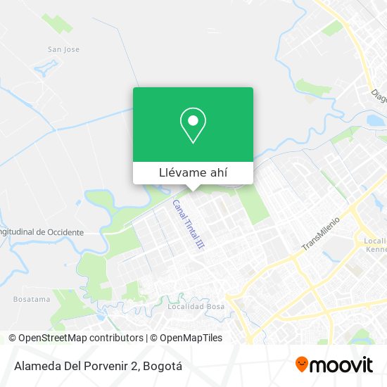 Mapa de Alameda Del Porvenir 2