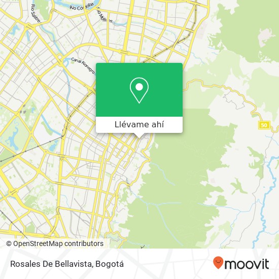 Mapa de Rosales De Bellavista