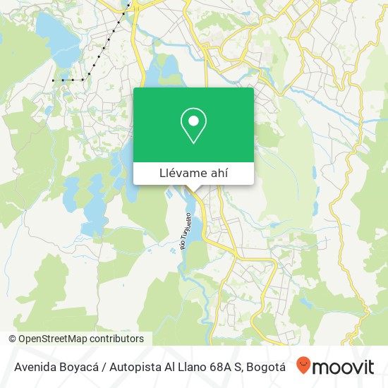 Mapa de Avenida Boyacá / Autopista Al Llano 68A S