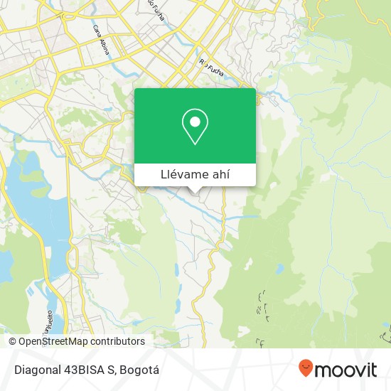 Mapa de Diagonal 43BISA S