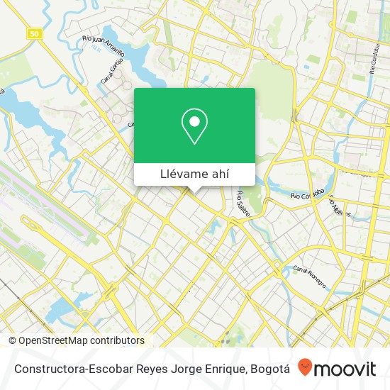 Mapa de Constructora-Escobar Reyes Jorge Enrique