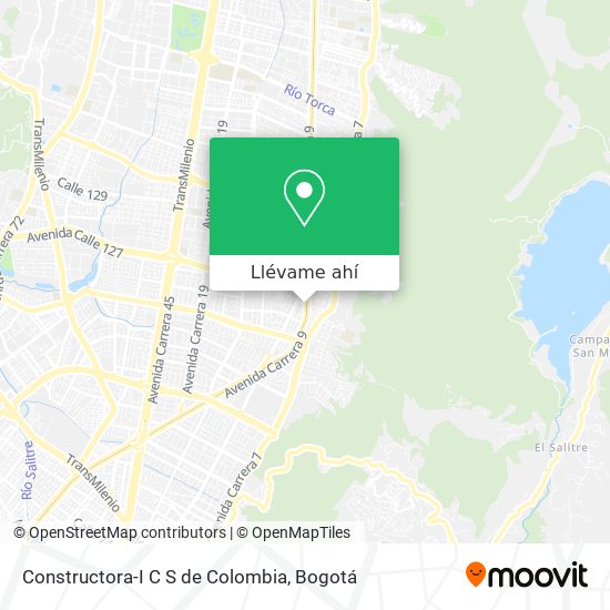 Mapa de Constructora-I C S de Colombia