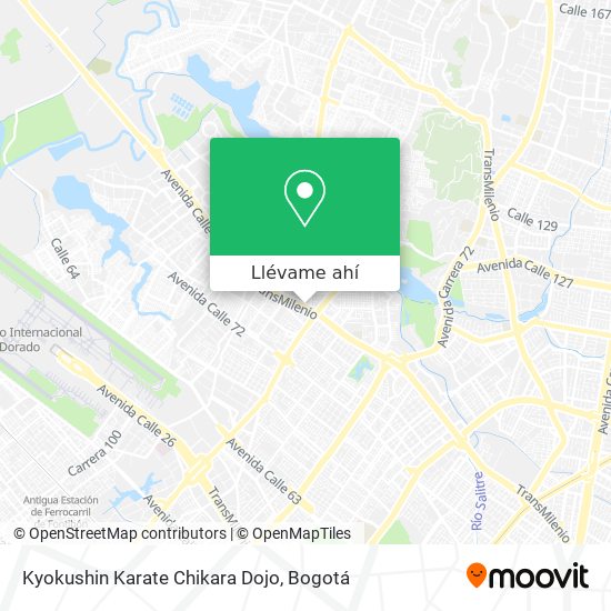Mapa de Kyokushin Karate Chikara Dojo