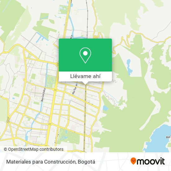 Mapa de Materiales para Construcción