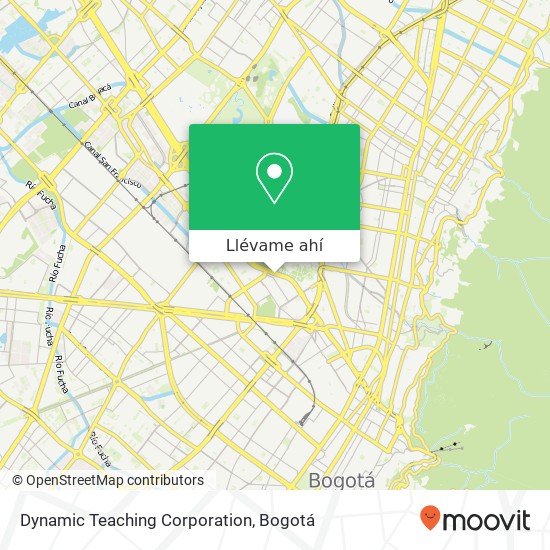 Mapa de Dynamic Teaching Corporation