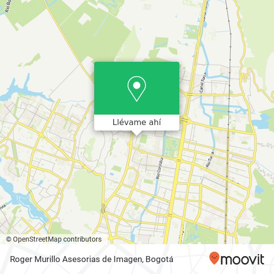 Mapa de Roger Murillo Asesorias de Imagen