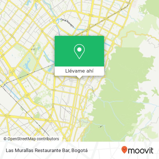 Mapa de Las Murallas Restaurante Bar
