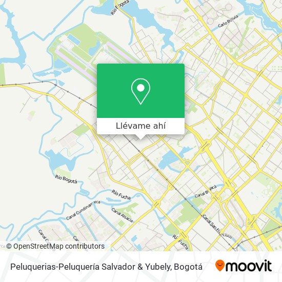 Mapa de Peluquerias-Peluquería Salvador & Yubely