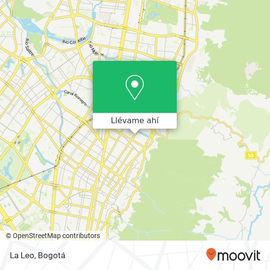 Mapa de La Leo