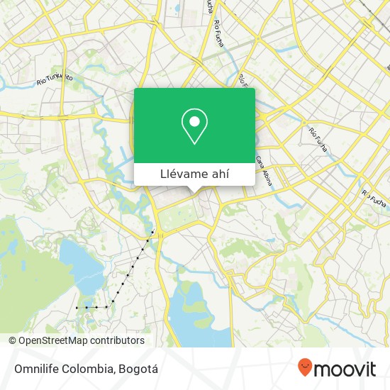 Mapa de Omnilife Colombia