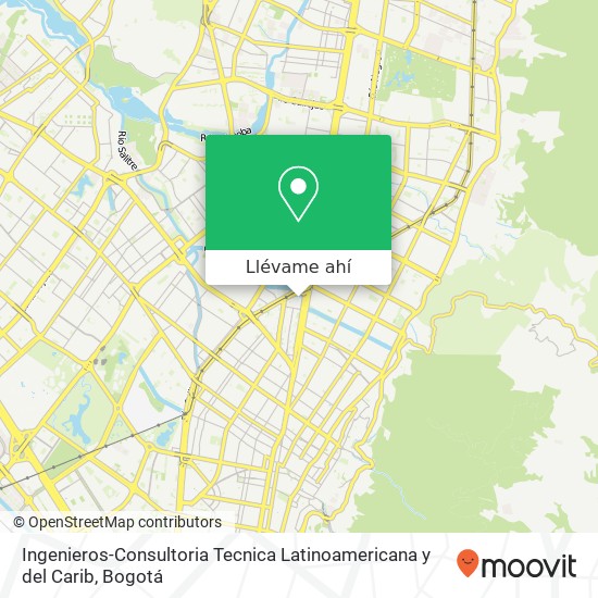 Mapa de Ingenieros-Consultoria Tecnica Latinoamericana y del Carib