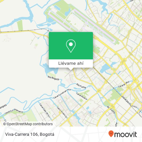 Mapa de Viva-Carrera 106